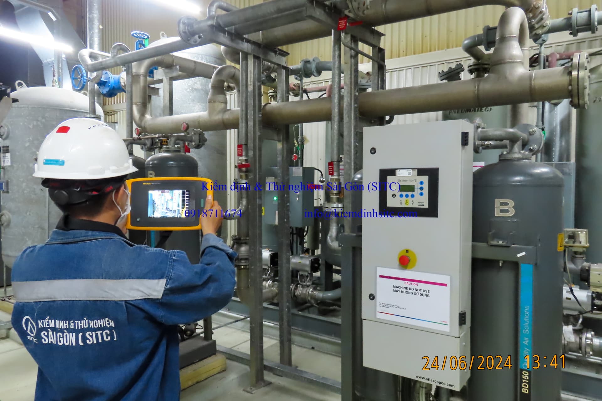 Kiểm định đường ống dẫn khí nén, khí hóa lỏng, khí hòa tan (không khí nén, khí công nghiệp) là hoạt động kiểm tra kỹ thuật nhằm đánh giá khả năng làm việc an toàn của hệ thống.